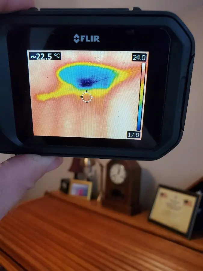 Thermal imaging inspection for water damage in Fort Irwin