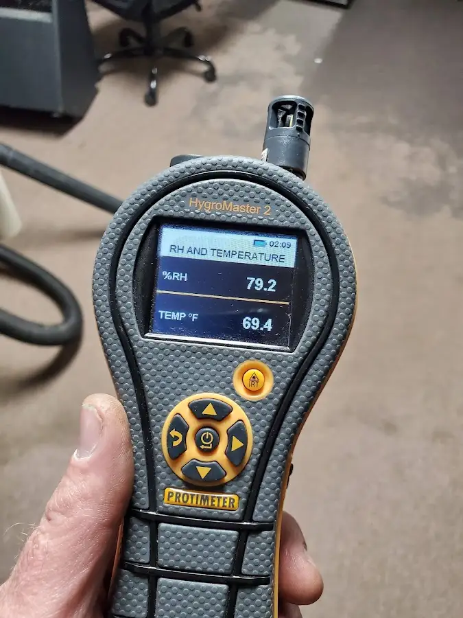 Moisture meter humidity assessment for Fire & Smoke Damage Restoration in Fort Irwin